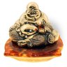 Сувенир "Будда на подушке" из янтаря Buddha-b-aw