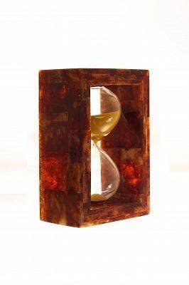 Сувенирные песочные часы из янтаря HDsv-chs-5m