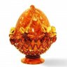 Янтарное пасхальное яйцо из янтаря 0700-aw