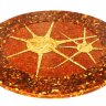 Столешница-мозаика "Звёзды" из янтаря HDSHD-stars