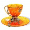 Чашка "Цезарь" для чая из янтаря HD11203