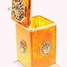 Коробочка для чая из янтаря "Цезарь"  HDchai4Leo