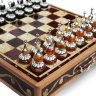 Шахматы янтарные HD8-chess-aw