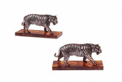 Сувенир "Тигр" из янтаря HDsv-tigre-S